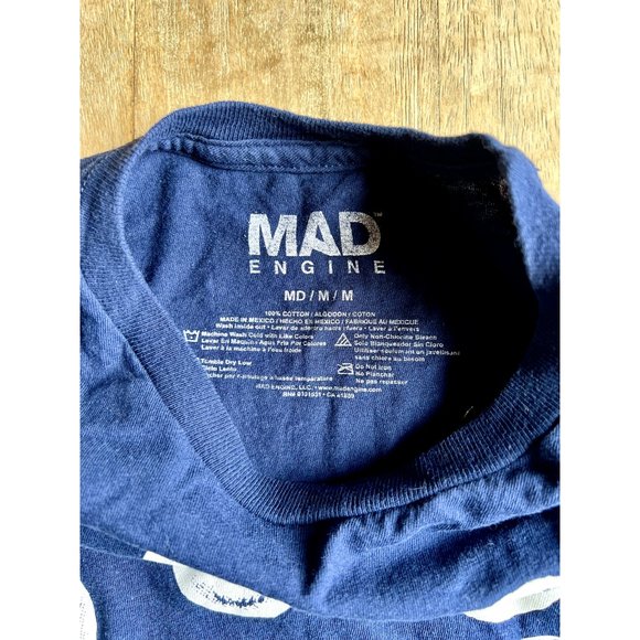 Mad Engine Good Vibes T-Shirt - Size Medium - Picture 3 of 3